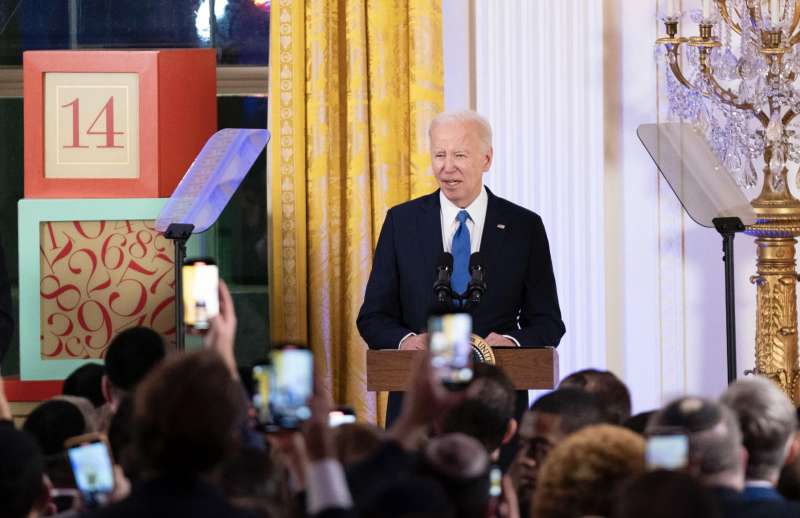 DISCORSO DI JOE BIDEN PER HANUKKAH