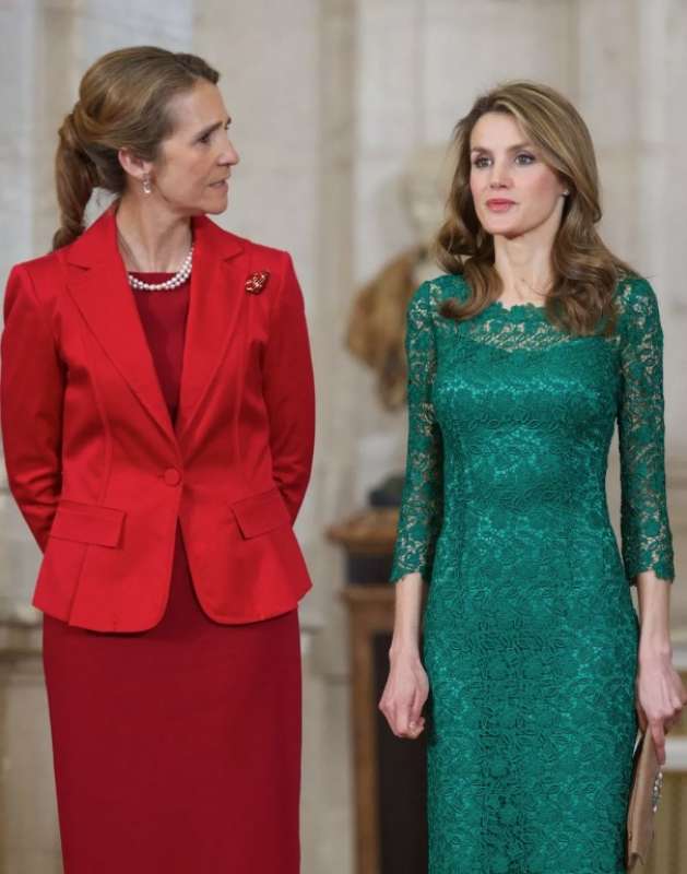 elena di borbone e la cognata letizia 2