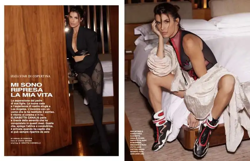 elisabetta canalis   foto grazia   1