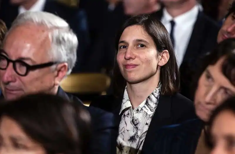 elly schlein alla cerimonia degli auguri del quirinale 