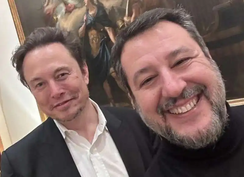 elon musk matteo salvini