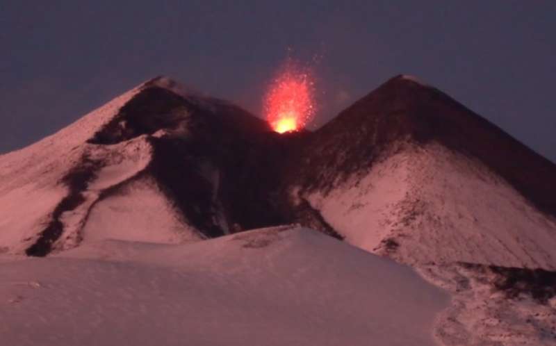 eruzione etna novembre 2023 2