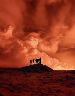 eruzione vulcano fagradalsfjall nella penisola di reykjanek, islanda 20