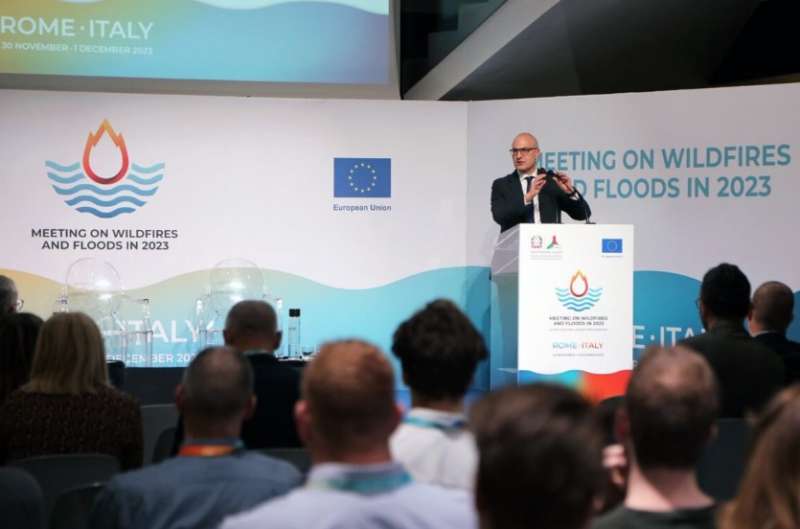 fabrizio curcio al convegno della protezione civile