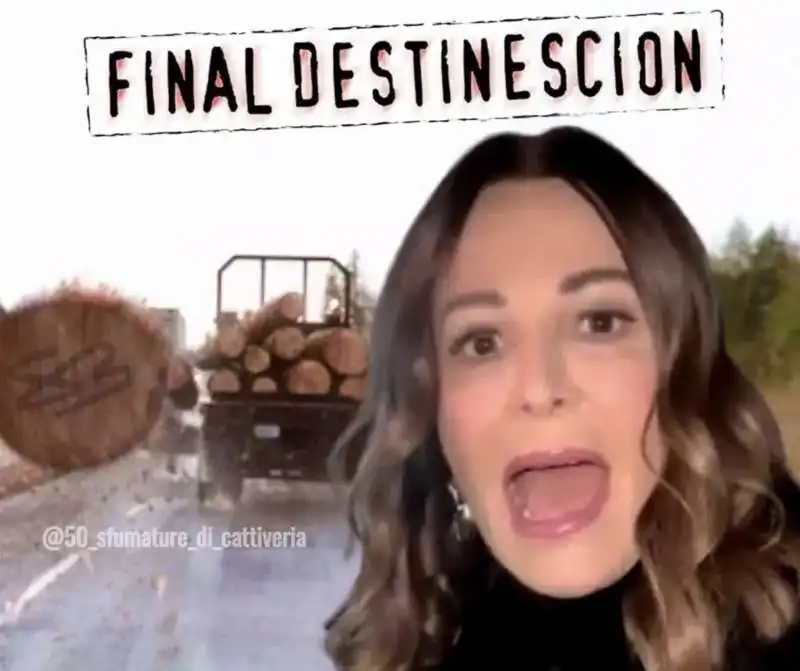 FINAL DESTINASCION - MEME SU DANIELA SANTANCHE BY 50 SFUMATURE DI CATTIVERIA