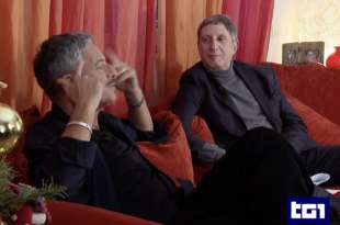 fiorello intervistato da gianmarco chiocci al tg1 6