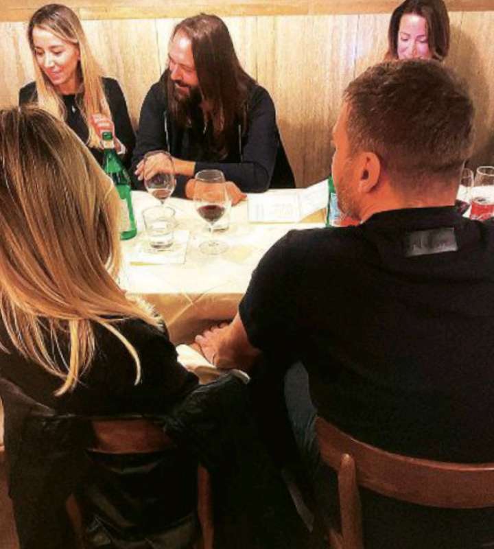 francesco totti a cena con noemi bocchi foto di chi 5