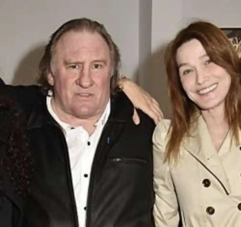 GERARD DEPARDIEU CARLA BRUNI