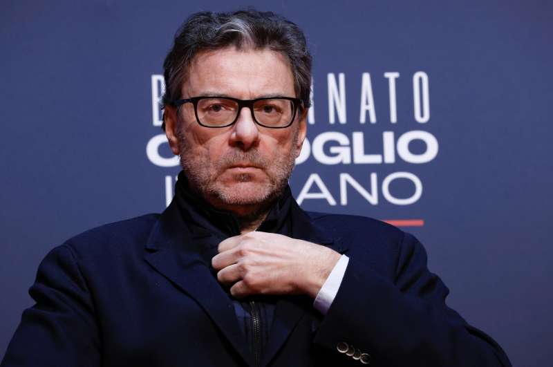 giancarlo giorgetti ad atreju 8