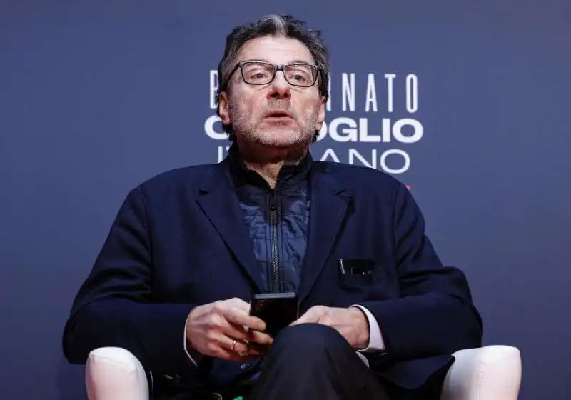 giancarlo giorgetti ad atreju   9