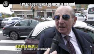 giancarlo magalli. servizio delle iene su michele guardi