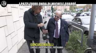 giancarlo magalli servizio delle iene su michele guardi