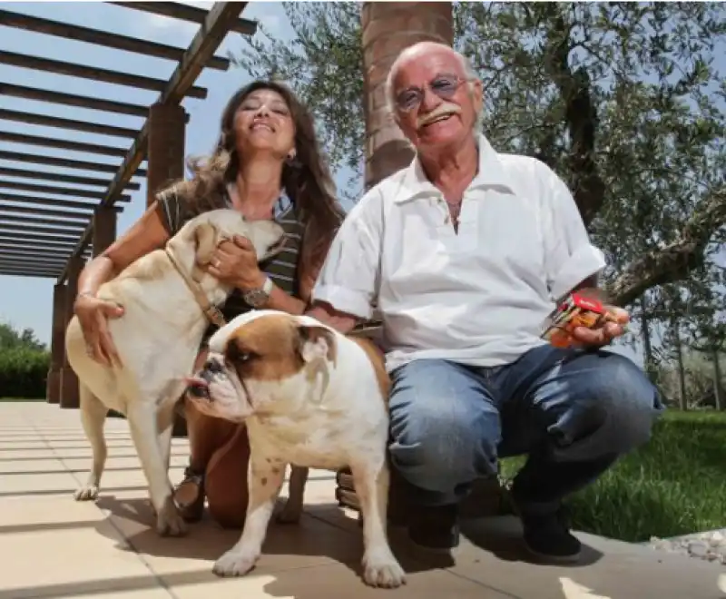 GINO PAOLI CON LA MOGLIE PAOLA -FOTO DI MASSIMO SESTINI