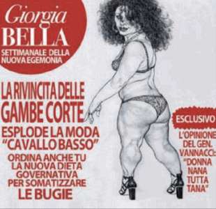 GIORGIA BELLA - LA VIGNETTA DI MANNELLI -