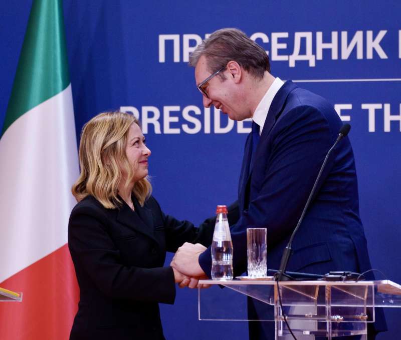 giorgia meloni aleksandar vucic 2