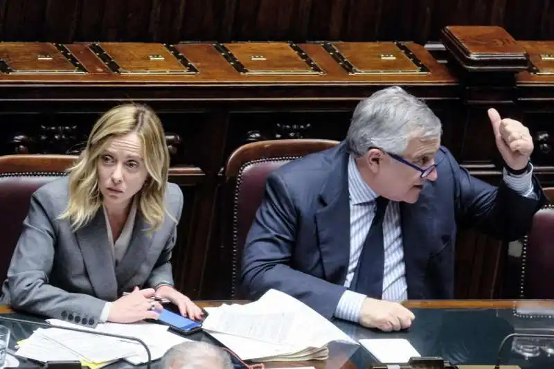 giorgia meloni   antonio tajani 