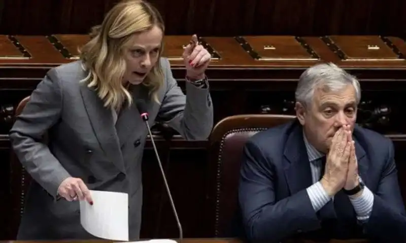 GIORGIA MELONI E ANTONIO TAJANI 