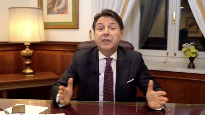 giuseppe conte risponde a giorgia meloni sul mes 8