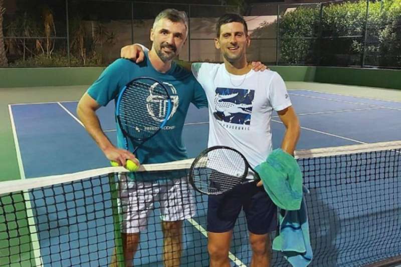 goran ivanisevic novak djokovic