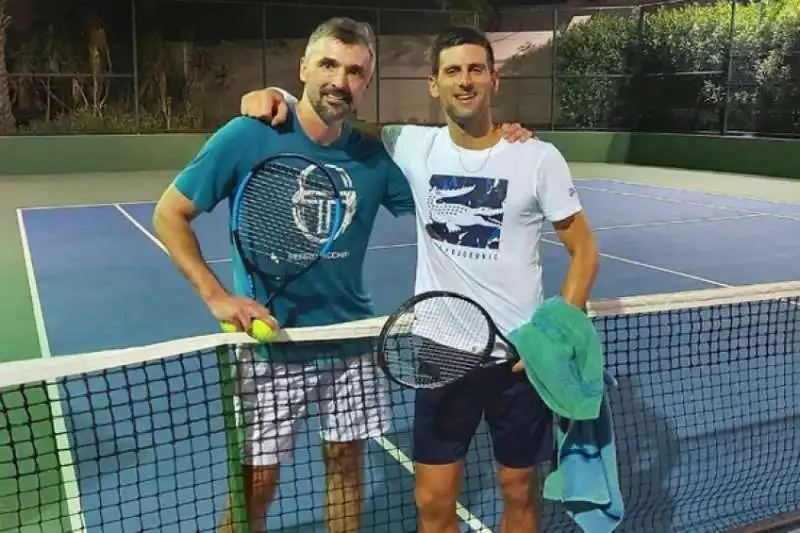  goran ivanisevic novak djokovic