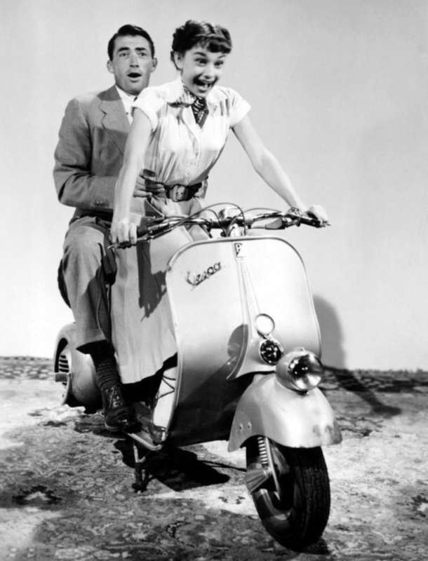 gregory peck audrey hepburn vacanze romane