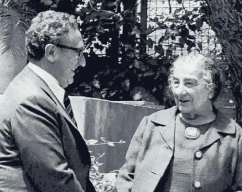 henry kissinger e golda meir