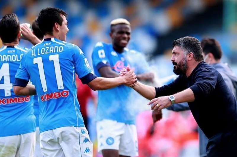 HIRVING LOZANO GENNARO GATTUSO