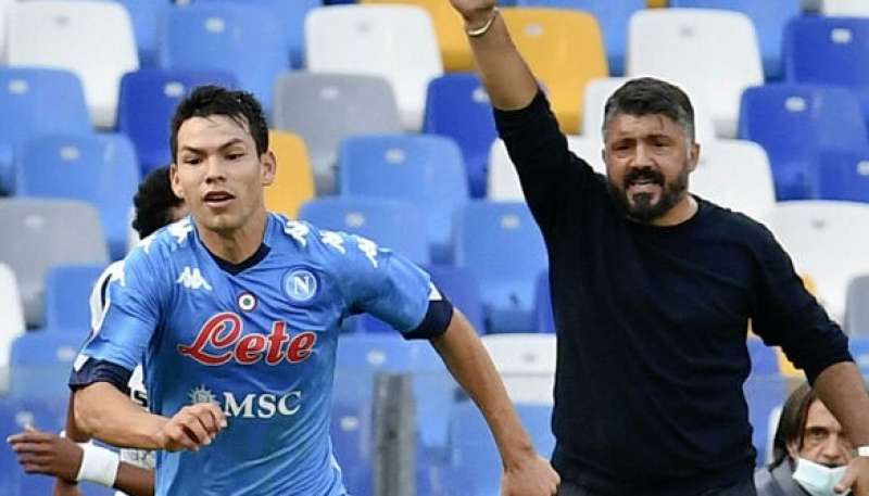 HIRVING LOZANO GENNARO GATTUSO