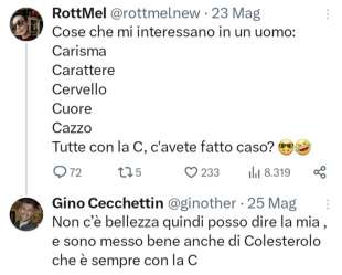 i vecchi tweet attribuiti a gino cecchettin 14