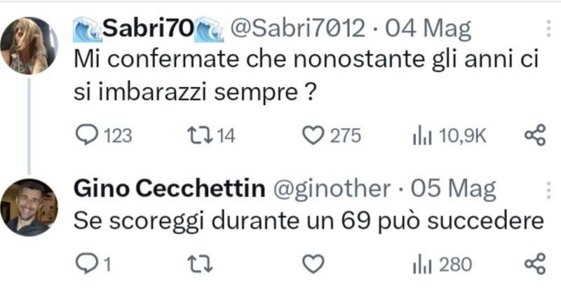 i vecchi tweet attribuiti a gino cecchettin 15