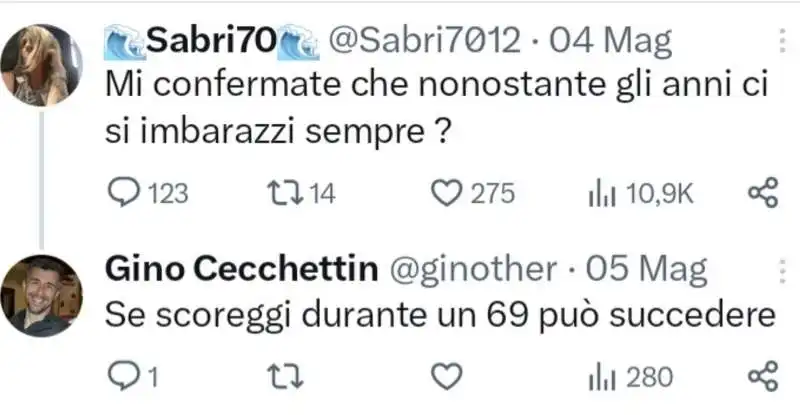 i vecchi tweet attribuiti a gino cecchettin   15