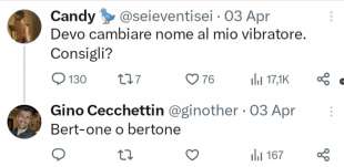 i vecchi tweet attribuiti a gino cecchettin 16