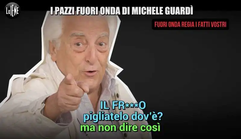 il nuovo servizio delle iene su michele guardi   4