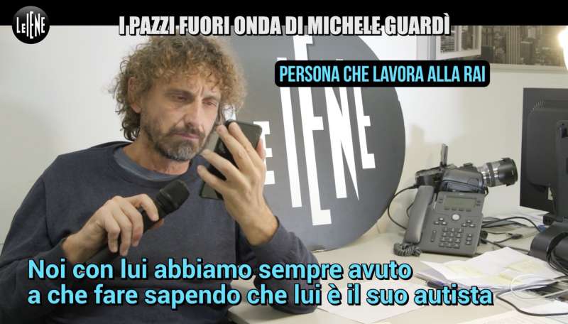 il nuovo servizio delle iene su michele guardi 9