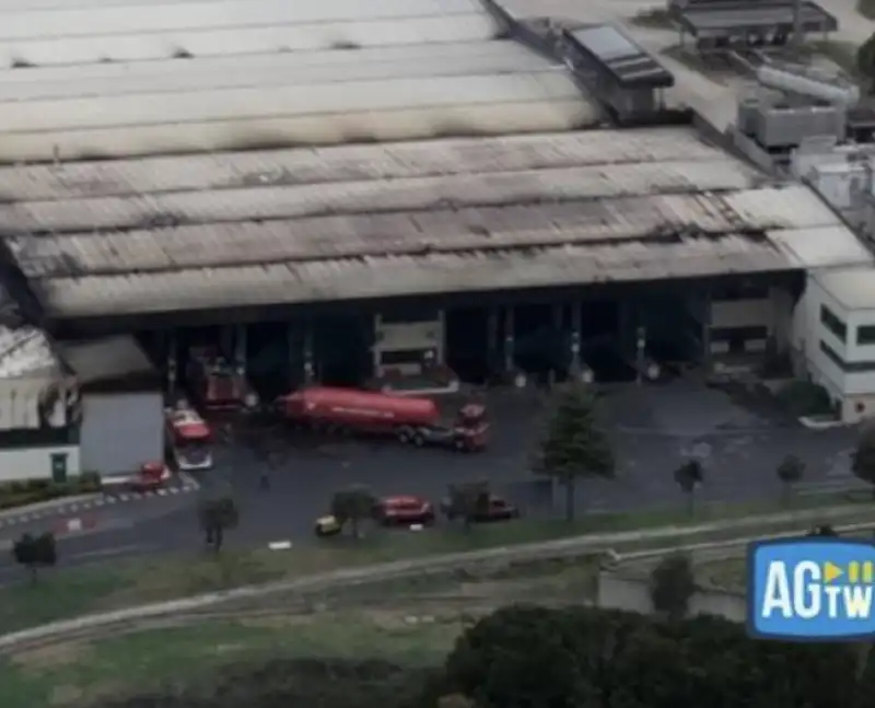 incendio a malagrotta