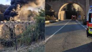 incidente tra un bus e ambulanza a urbino 1