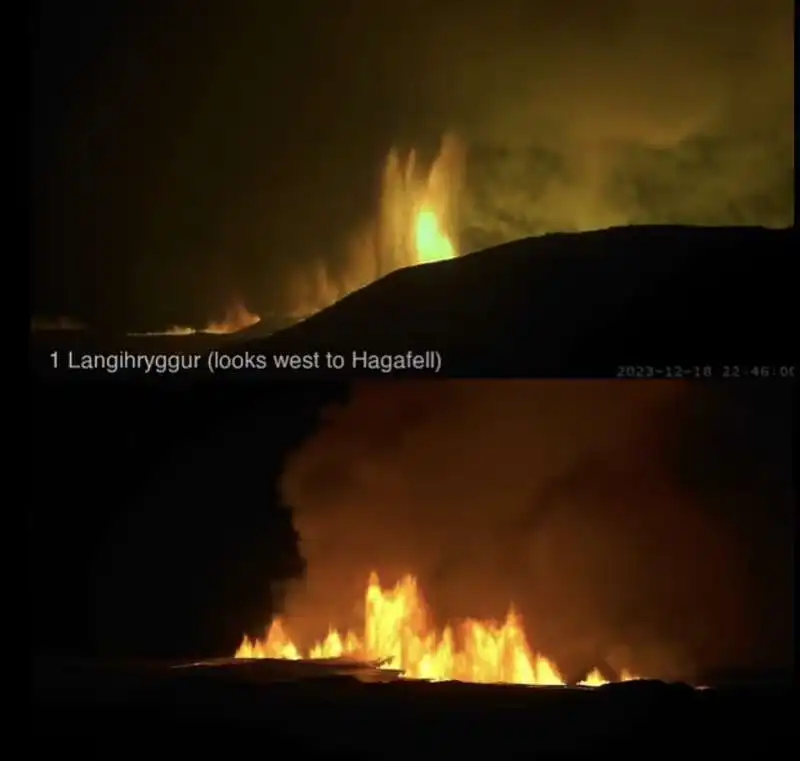 islanda   eruzione vulcano nella penisola di reykjanes   7