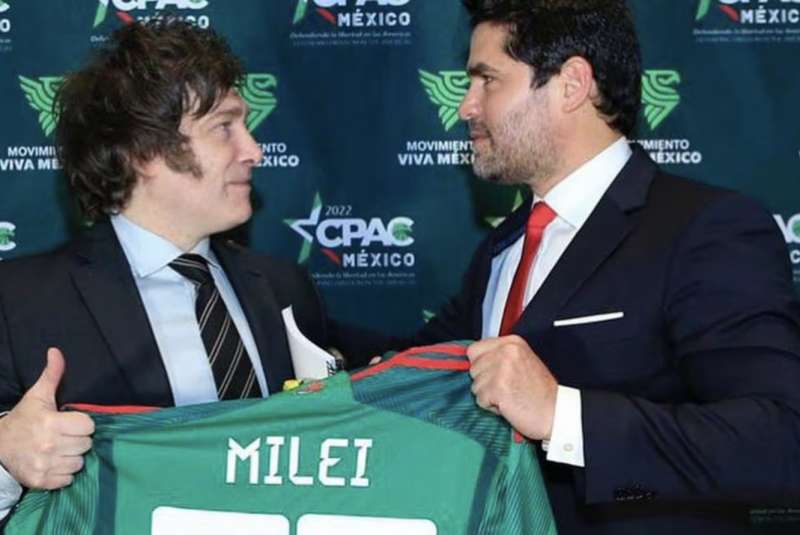 Javier Milei Eduardo Verastegui