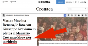 La Repubblica, uccidere il Maurizio Costanzo show