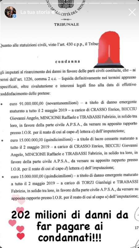 LA STORIA DI GIANLUIGI NUZZI SUL PROCESSO IN VATICANO SULLA GESTIONE DEI FONDI DELLA SEGRETERIA DI STATO