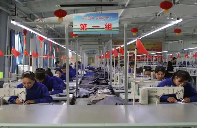 lavoro forzato degli uiguri in cina 2