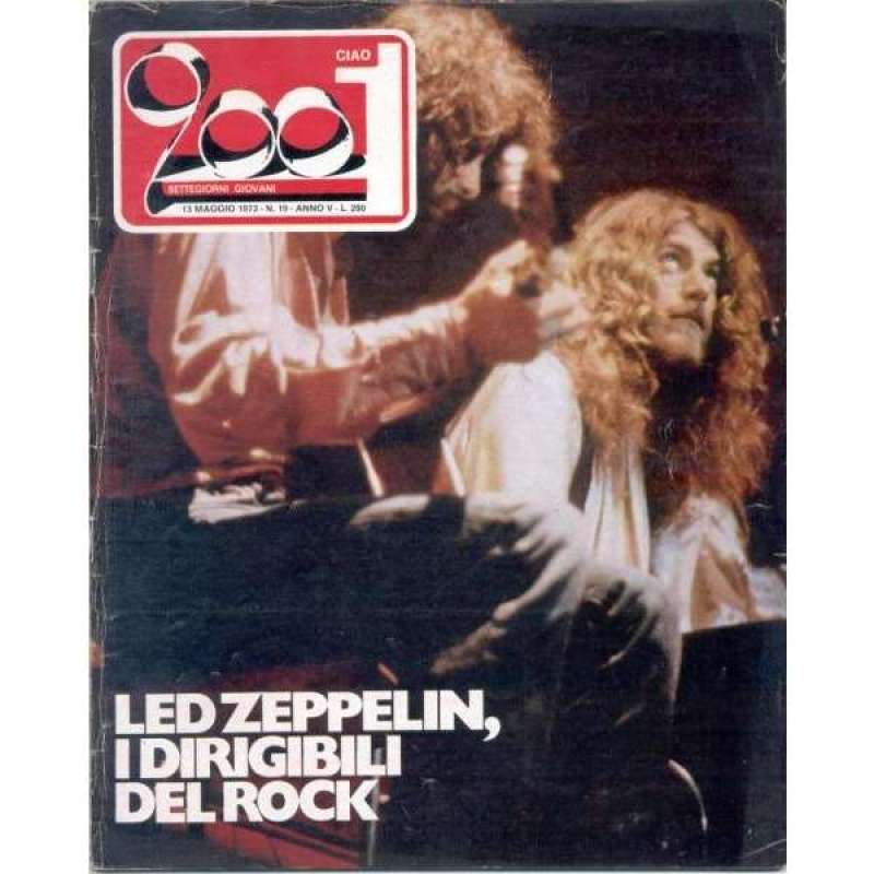 led zeppelin ciao 2001 1972