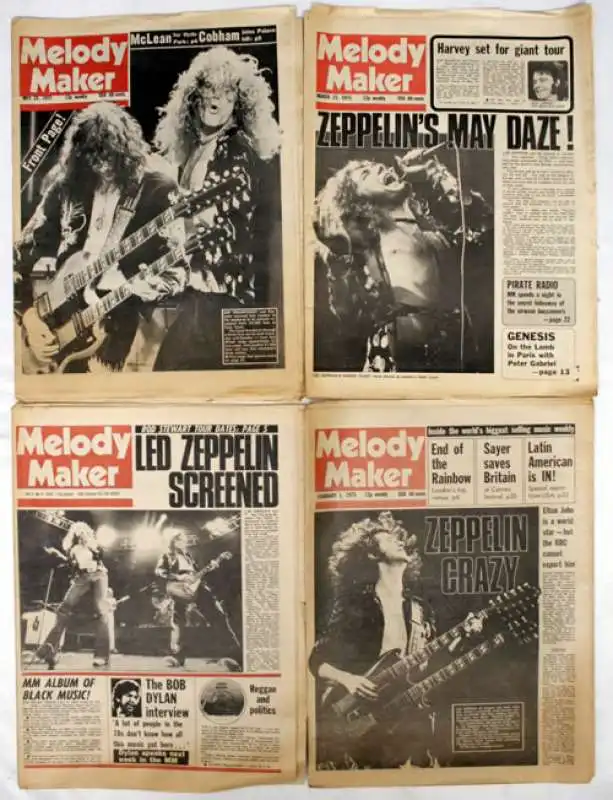 led zeppelin melody maker 