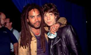 LENNY KRAVITZ E MICK JAGGER