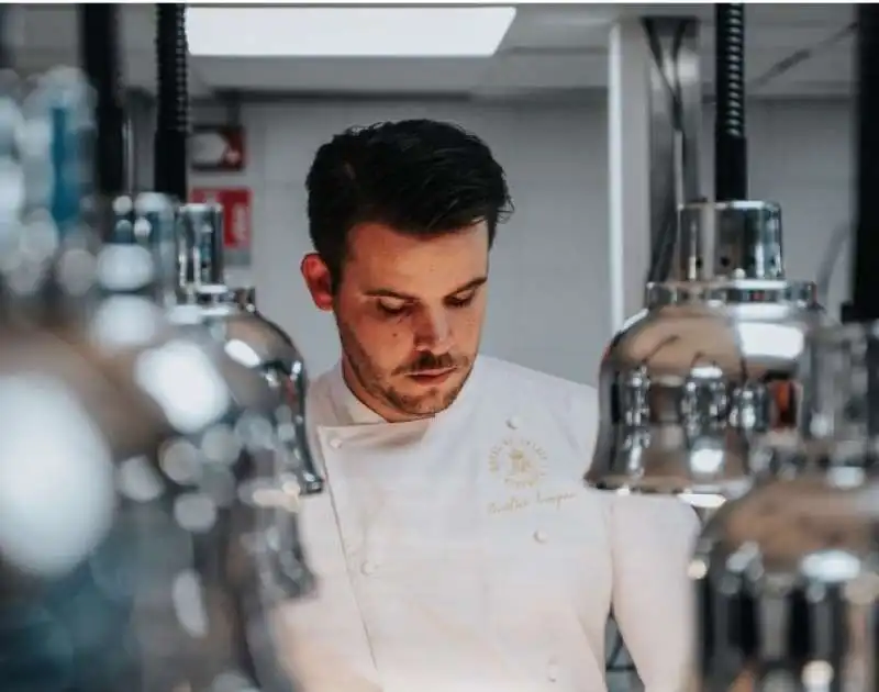 lo chef Aurelien Largeau 