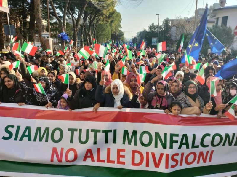 manifestazione a monfalcone