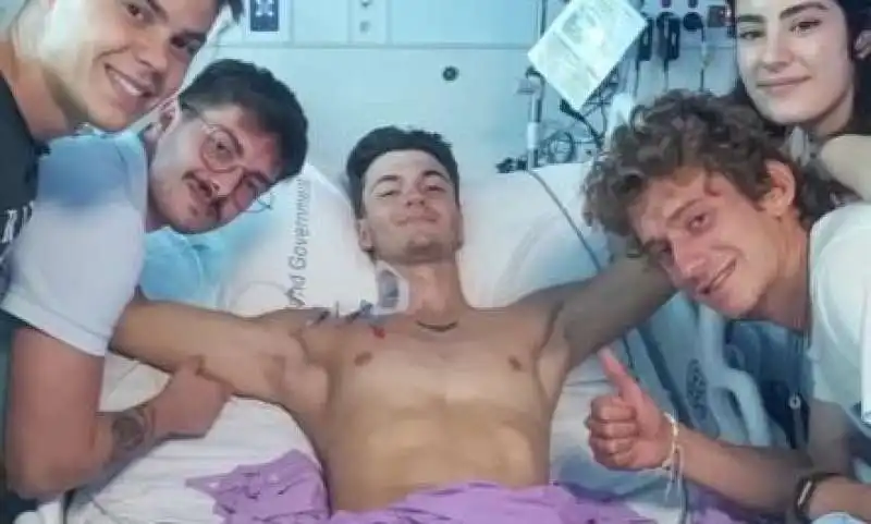 matteo mariotti in ospedale