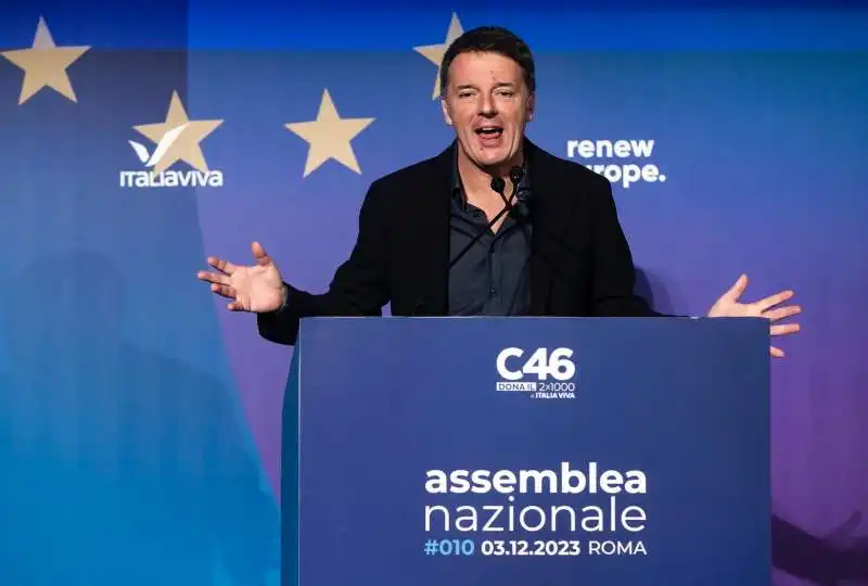 MATTEO RENZI - ASSEMBLEA NAZIONALE DI ITALIA VIVA