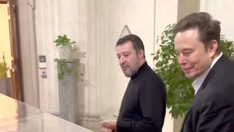 matteo salvini elon musk 