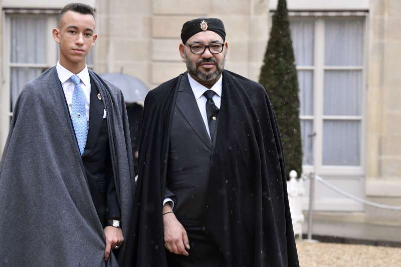 mohammed vi e il principe moulay hassan